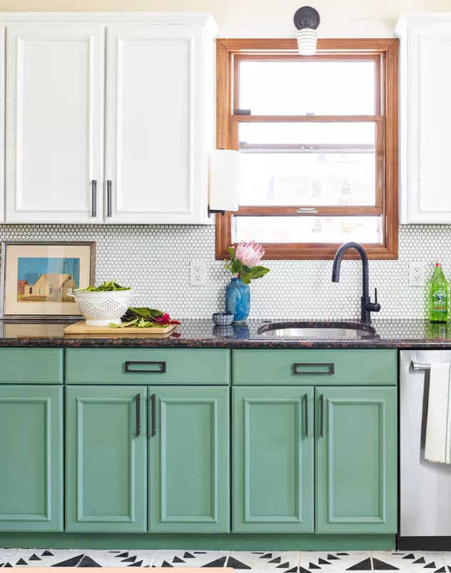 How to Create a Green Wall Kitchen